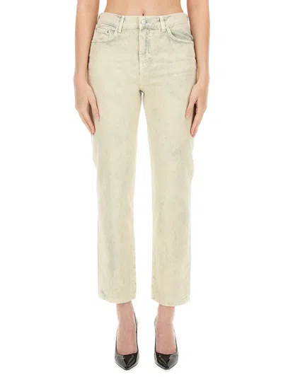 MOSCHINO JEANS MOSCHINO JEANS CROPPED JEANS