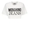 MOSCHINO JEANS MOSCHINO JEANS CROPPED T-SHIRT
