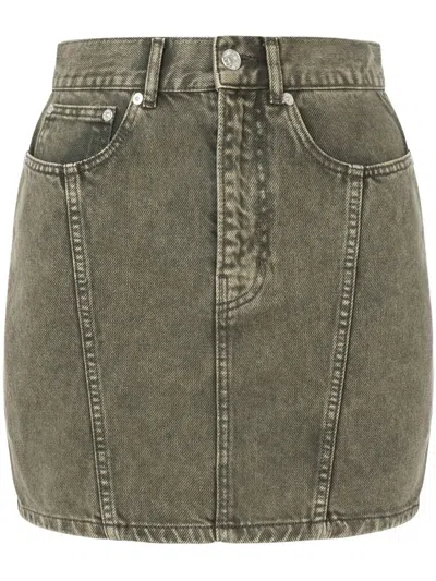 MOSCHINO JEANS DENIM MINI SKIRT