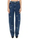 Moschino Jeans High-rise Tapered Jeans