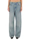 Moschino Jeans Denim Pants In Navy
