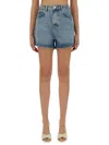 MOSCHINO JEANS DENIM SHORTS