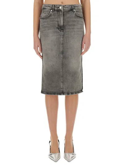 MOSCHINO JEANS MOSCHINO JEANS DENIM SKIRT