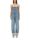 Moschino Jeans Denim Suit In Blue