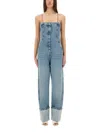 Moschino Jeans Denim Suit In Navy