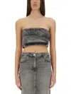 Moschino Jeans Denim Top