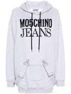 Moschino Jeans Strap-detailed Hooded Minidress