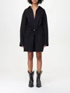 Moschino Dress  Jeans Woman Color Black In Black
