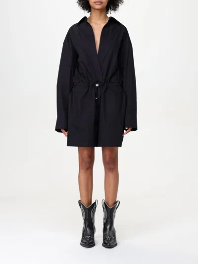 Moschino Dress  Jeans Woman Color Black