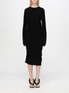 Moschino Jeans Dress  Woman Color Black In Schwarz