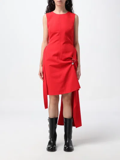 Moschino Dress  Jeans Woman Color Red