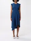 Moschino Dress  Jeans Woman Color Teal