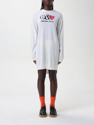 Moschino Jeans Dress  Woman Color White