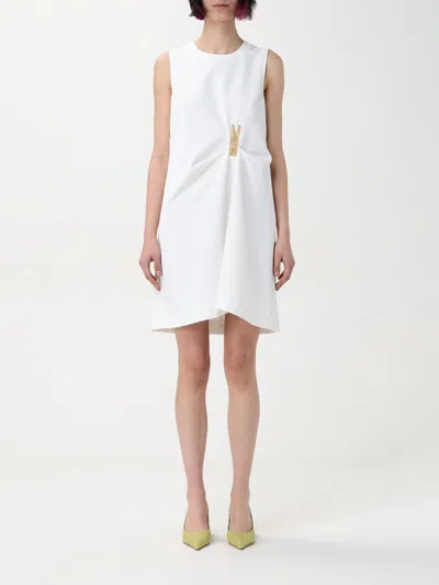 MOSCHINO JEANS DRESS MOSCHINO JEANS WOMAN COLOR WHITE,423485001
