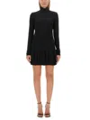 Moschino Jeans Mini Dress In Black