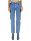 Moschino Jeans Two-tone Straight-leg Jeans