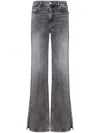 Moschino Jeans Flared Jeans In Grey