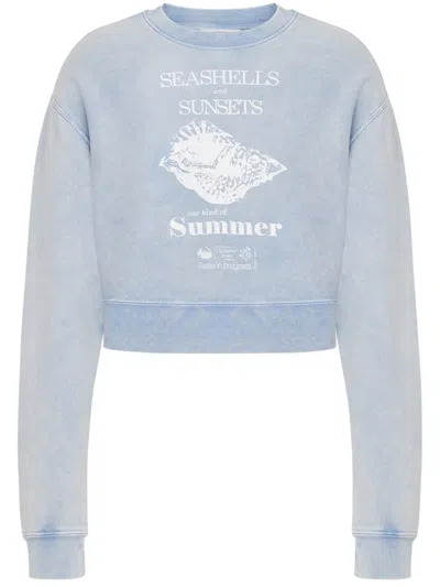 MOSCHINO GRAPHIC-PRINT SWEATSHIRT