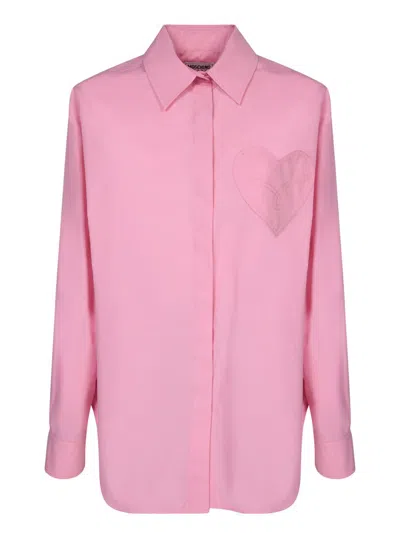 Moschino Jeans Heart In Pink