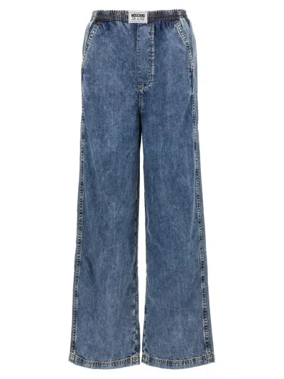 Moschino Jeans High In Blue