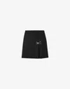 Shop Moschino Jeans Hook & Eye Miniskirt In Black