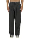 Moschino High-waisted Wide-leg Jeans In Grey