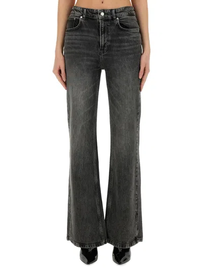 Moschino Jeans Jeans In Denim In Black