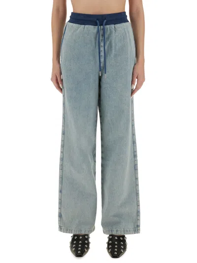 Moschino Jeans Jeans In Denim In Blue