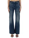 Moschino Jeans In Denim In Navy