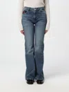 Moschino Jeans  Jeans Woman Color Denim In Denim