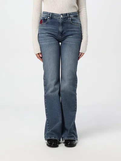 Moschino Jeans Jeans  Woman Color Denim