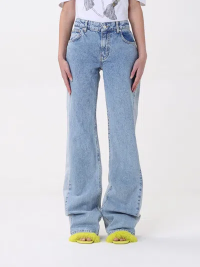 Moschino Jeans Jeans  Woman Color Denim