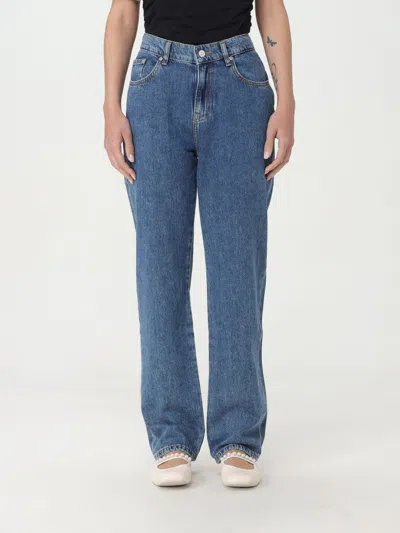 Moschino Jeans Jeans  Woman Color Denim