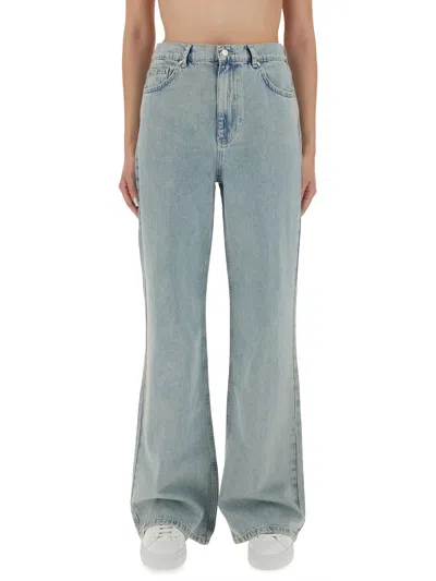 MOSCHINO JEANS JEANS WIDE LEG