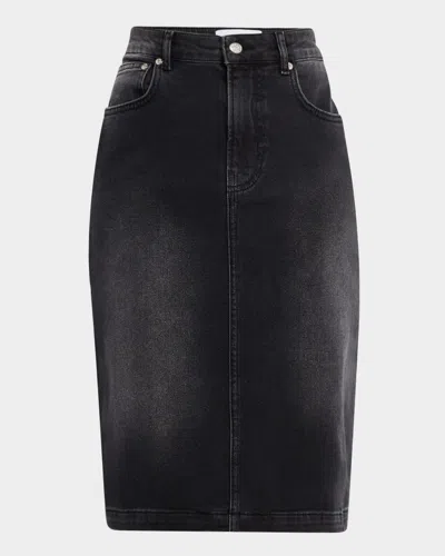 Moschino Jeans Knee-length Denim Skirt