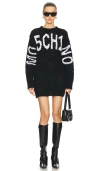 Moschino Jeans Mini Dress In 멀티 블랙