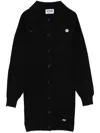 Moschino Jeans Slim Fit Mini Dress For Women In Black