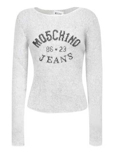 Moschino Jeans Knitwear In White