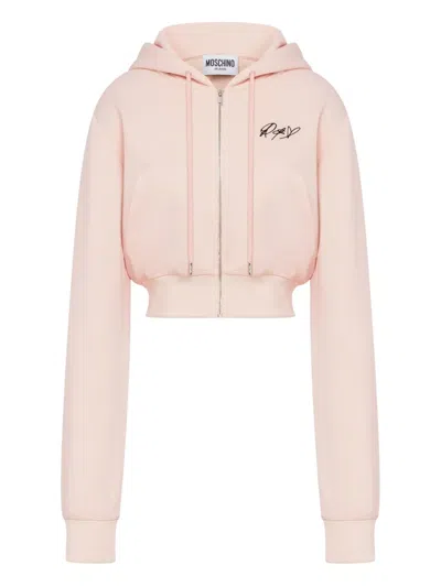 Moschino Jeans Logo-print Hoodie