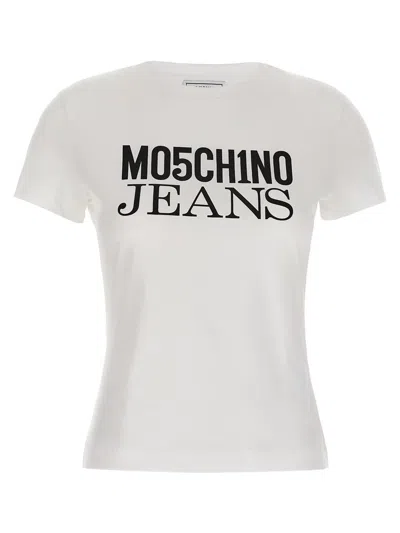 Moschino Jeans Logo Print T-shirt.