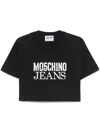 Moschino Jeans Woman T-shirt Black Size S Cotton In Black
