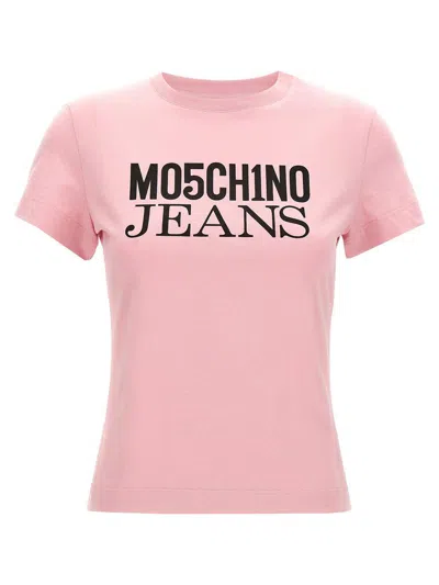 MOSCHINO JEANS MOSCHINO JEANS LOGO PRINT T-SHIRT