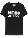 Moschino T-shirt Mit Logo-print In Schwarz