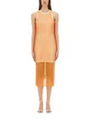 Moschino Jeans Mesh And Sequin Dress