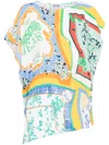 Moschino Mix-print Top In Multi