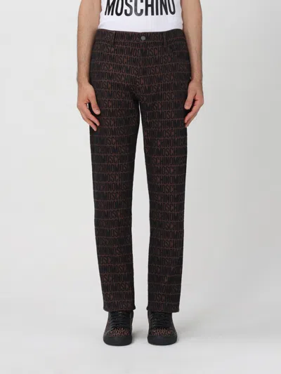 Moschino Jeans  Couture Men Color Brown