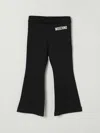 Moschino Teddy Logo Trousers In Black