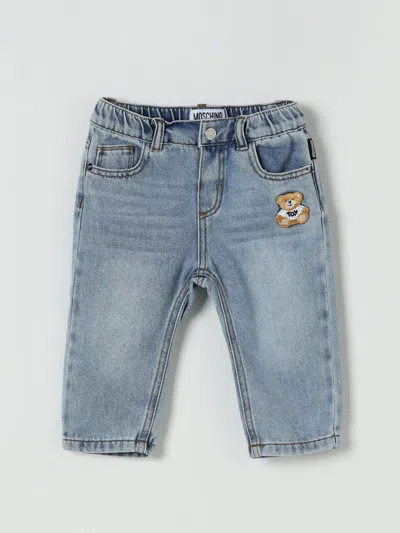 MOSCHINO JEANS MOSCHINO KIDS COLOR BLUE,G81136009