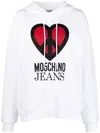 Moschino Graphic Print Cotton Sweatshirt
