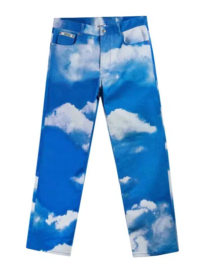Moschino Jeans Nuvole In Blue